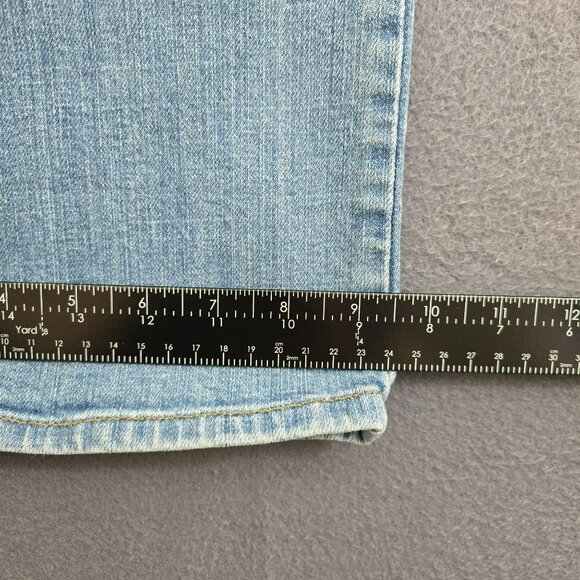 VTG Gap Women 18A High Rise Boot Cut Jeans Light Wash Denim - Picture 9 of 11